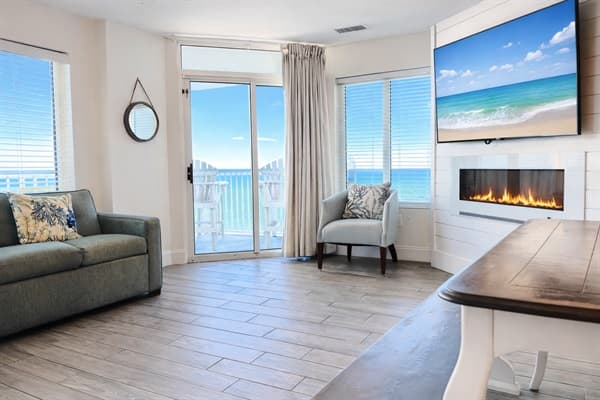 Bright oceanfront Myrtle Beach condo booked direct with Coastal Carolina Lifestyles